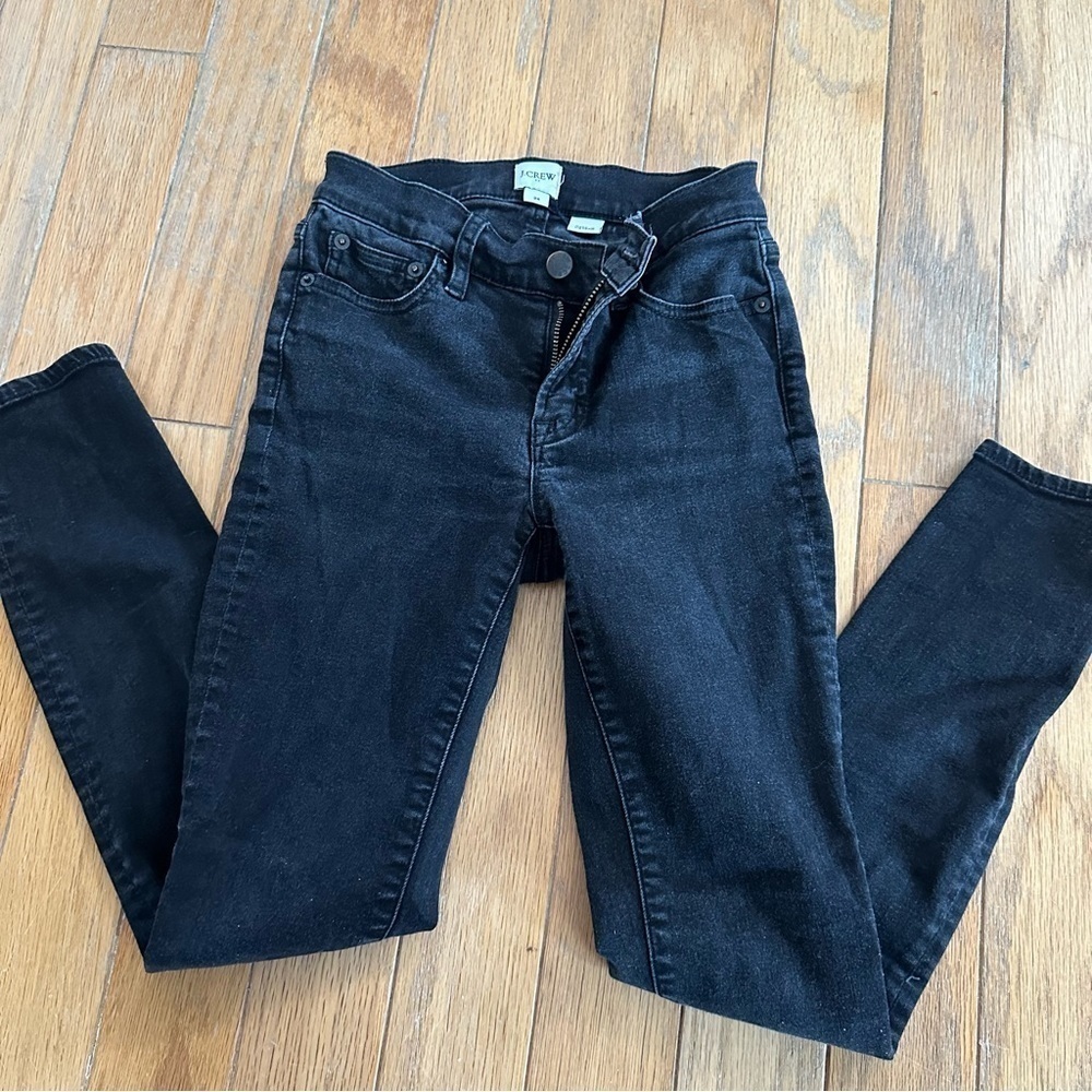 J. Crew Black Skinny Jeans